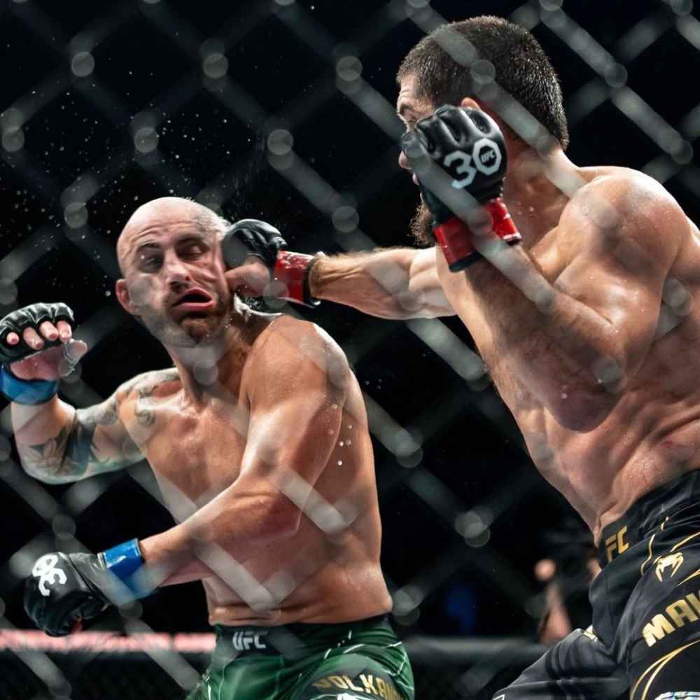 one of the key moments from Makhachev's UFC career